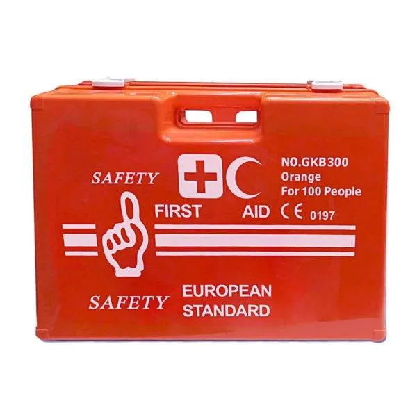 ORANGE FIRST AID KIT – 100USERS