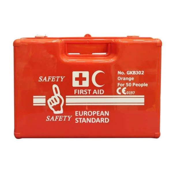 ORANGE FIRST AID KIT – 50USERS